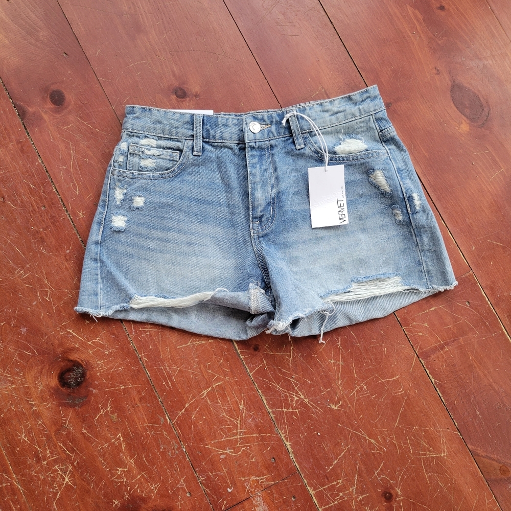 Vervet boyfriend jean shorts